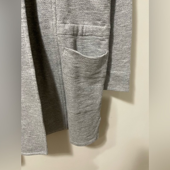 NWT James Perse Mid Length Transitional Cotton Gray Jacket Size 2 (Medium) - Picture 7 of 12